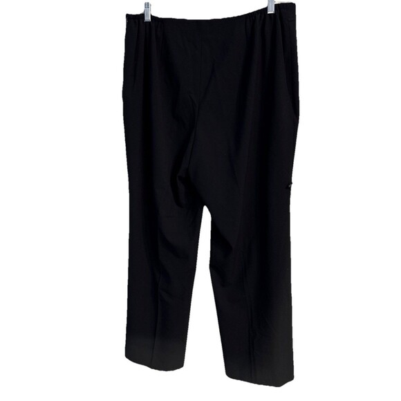 Talbots Women’s Size 16WP Petite Black Polyester Blend Stretch Waist Pant - Picture 2 of 11